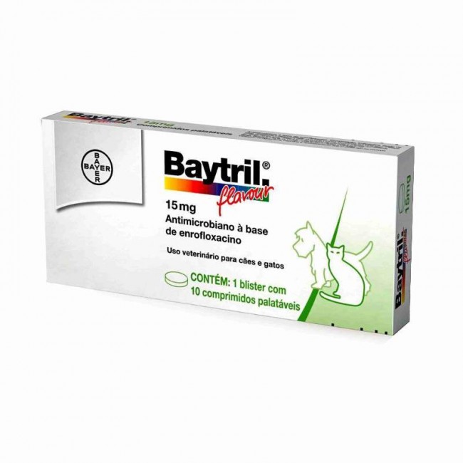 Baytril Flavour Mg C Comprimidos