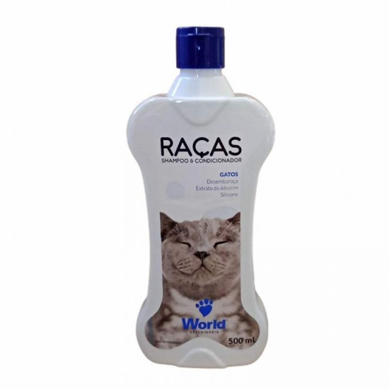 SHAMPOO COND RACAS GATOS 500G