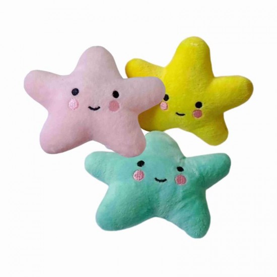 BRINQUEDO PELUCIA ESTRELA 13CM