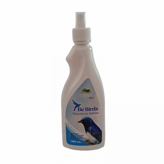 LIMPA GAIOLA SPRAY 500ML BEBIRDS