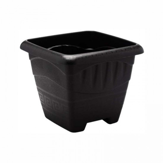 VASO PLAST QUAD PRETO G 11LT