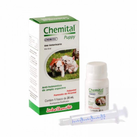 CHEMITAL PUPPY 20ML C/DOSIFADOR CAES