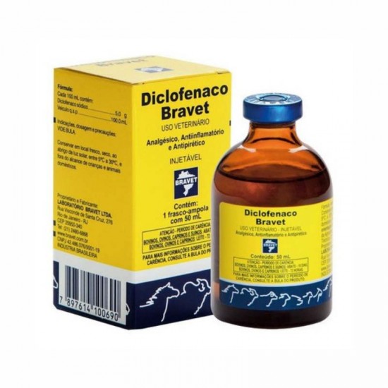 DICLOFENACO INJETAVEL 50ML