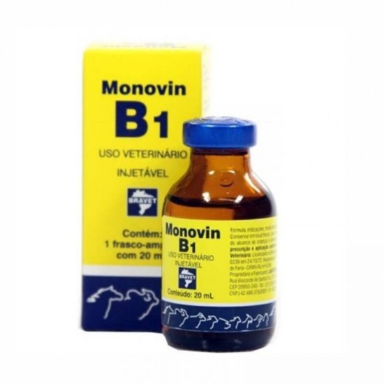 MONOVIN B1 INJETAVEL 20ML