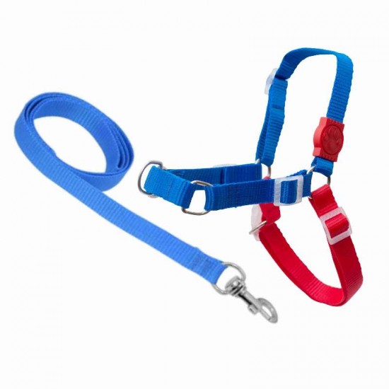 PEITORAL NYLON COM GUIA M ANTI-PUXAO