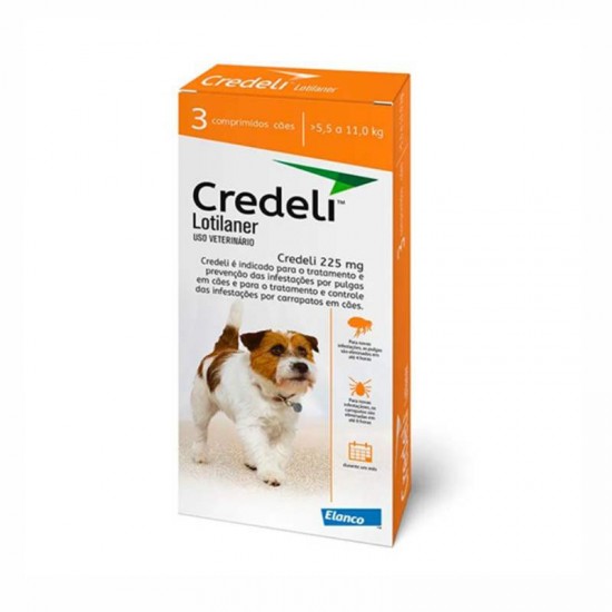 CREDELI LOTILANER 225MG 5,5 A 11KG C/3