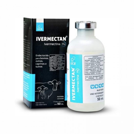 IVERMECTAN IVERMECTINA 1% INJETAVEL 50ML