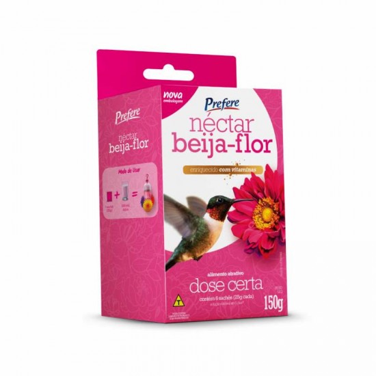 NECTAR BEIJA-FLOR 150G C/6 SACHE 25G