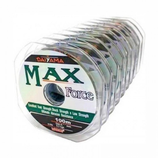 LINHA PESCA MAX 11KG 0,33 (4,0) C/10