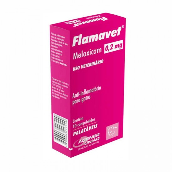 FLAMAVET GATOS 0,2MG C/10