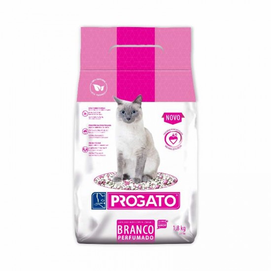 AREIA P/GATO 1,8KG BRANCO PERF