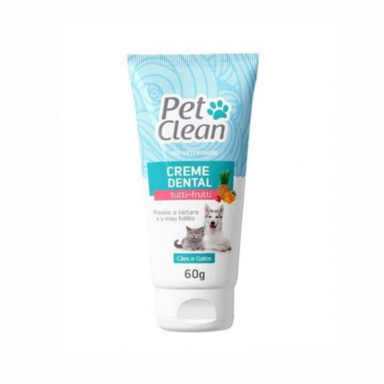 CREME DENTAL TUTTY 60G PET CLEAN