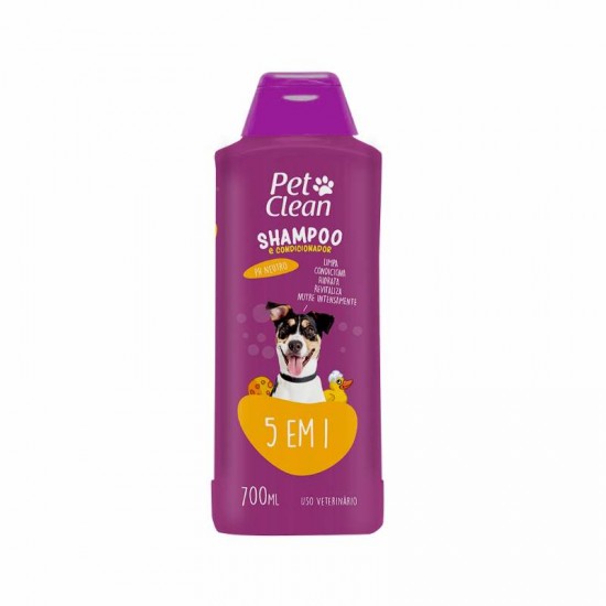 SHAMPOO CONDIC 5X1 700ML PET CLEAN