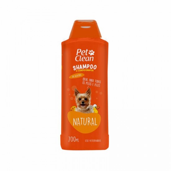 SHAMPOO CONDIC NATURAL 700ML PET CLEAN