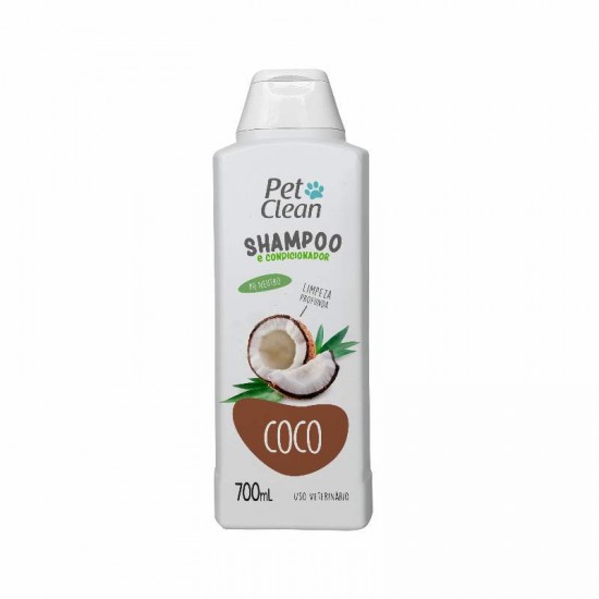 SHAMPOO CONDIC COCO 700ML PET CLEAN