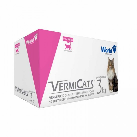 VERMICATS 600MG C/10 BLIST C/4 COMPRIM