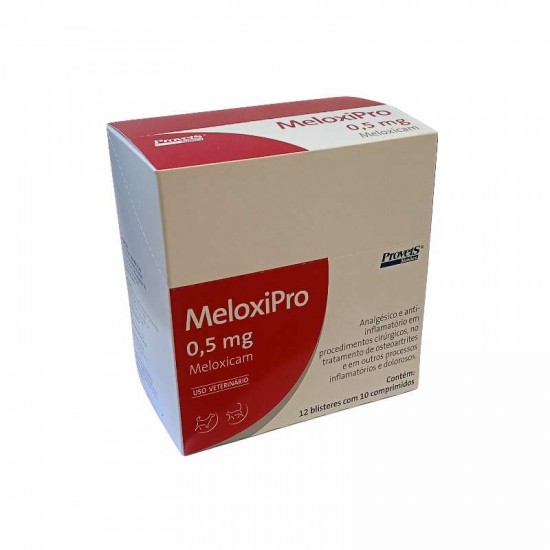 MELOXIPRO 0,5MG C/12 BLISTER C/10 COMP