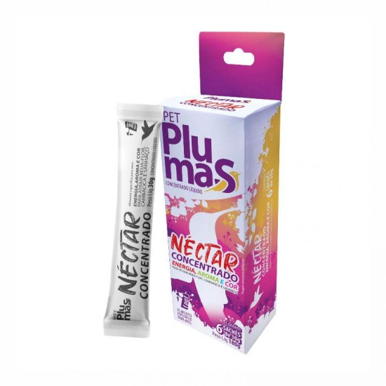 NECTAR CONCENTRADO 6X30G IPET PLUMAS