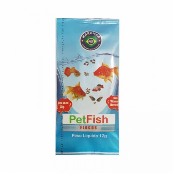 PET FISH FLOCOS CARTELA C/30 12G 