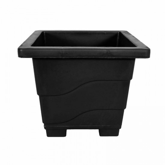 VASO PLAST QUAD PRETO VQ-25 