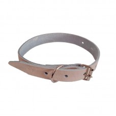 3722 - COLEIRA COURO S FORRO N.09 C/6 30MM 67CM