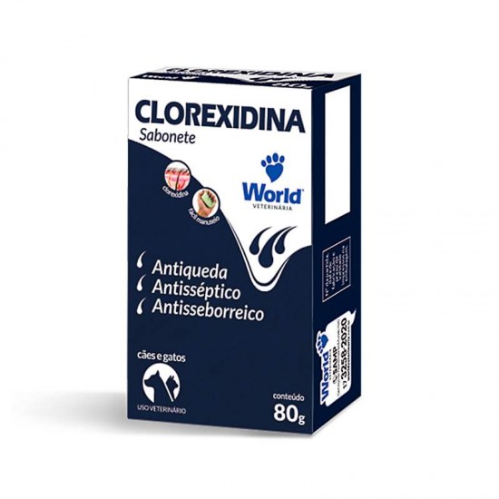 SABONETE CLOREXIDINA ANTIQUEDA 80G DUGS