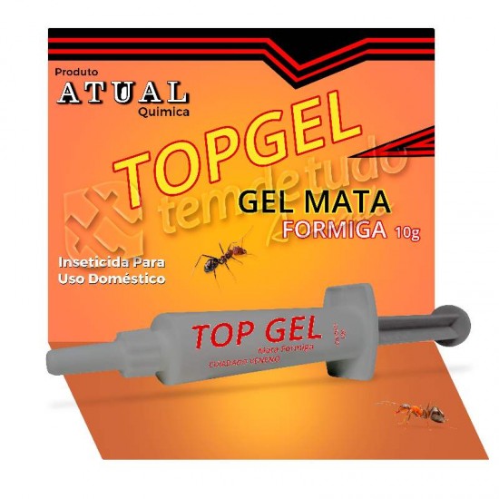 TOP GEL SERINGA MATA FORMIGA C/10