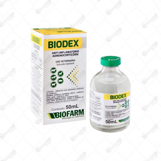 BIODEX ANTI-INFLAMATORIO INJETAVEL 50ML 