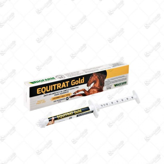 EQUITRAT GOLD IVERMEC 1,87G EQUIDEOS 30G