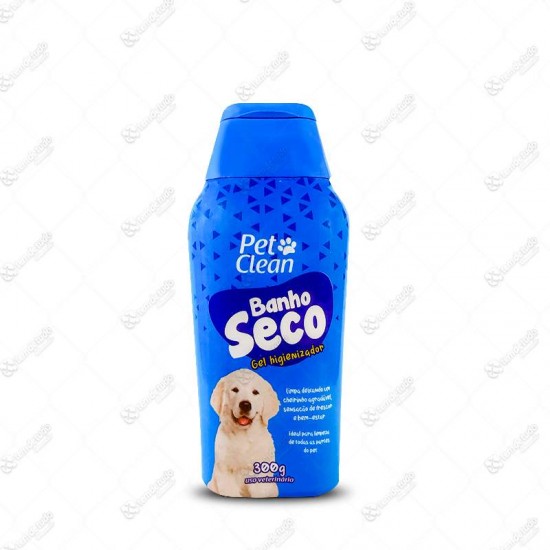 BANHO SECO GEL 300ML PET CLEAN