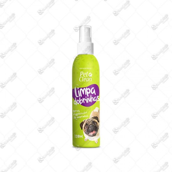 LIMPA DOBRINHAS 120ML PET CLEAN