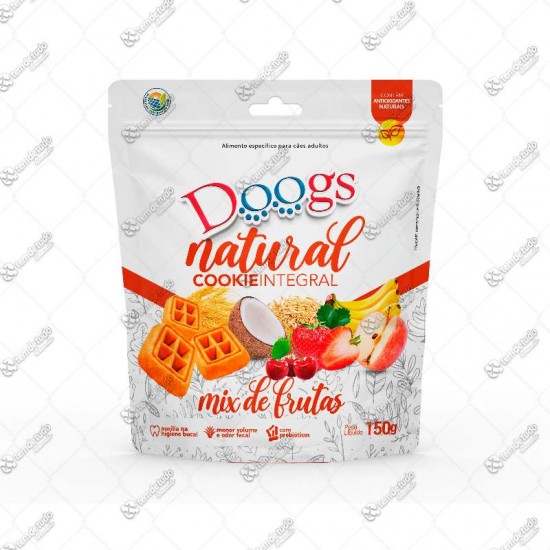 PETISCO DOOGS BISCOITO INTEGRAL MIX 150G