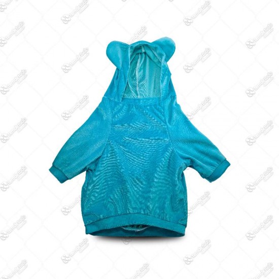 ROUPA BLUSAO TEDDY DE PLUSH P AZUL