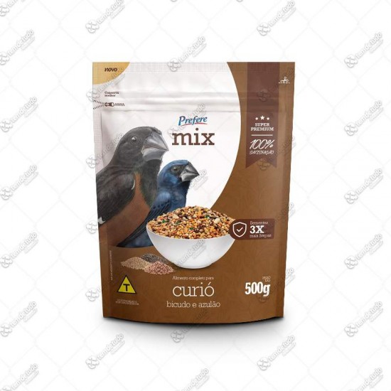 MIX CURIO, BICUDO E AZULAO 500G