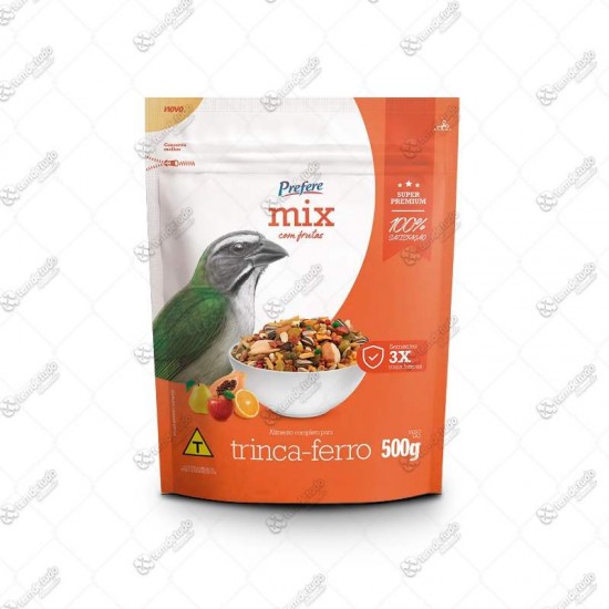 MIX TRINCA-FERRO FRUTAS 500G