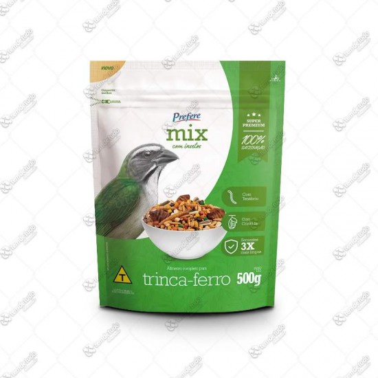 MIX TRINCA-FERRO INSETOS 500G