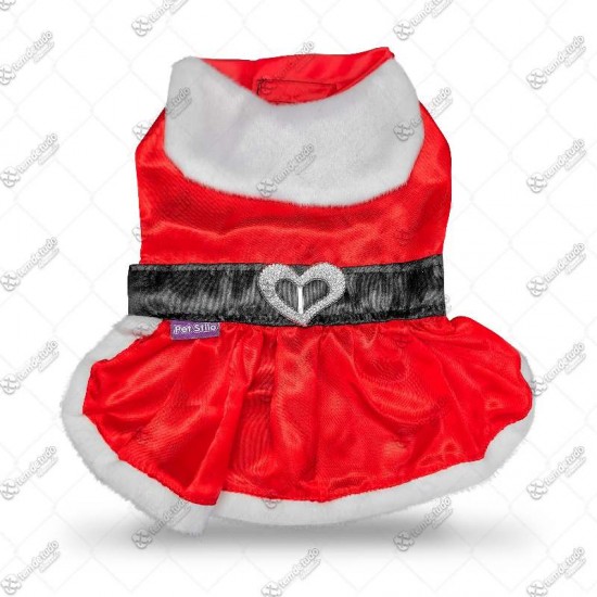 ROUPA VESTIDO MAMAE NOEL GG