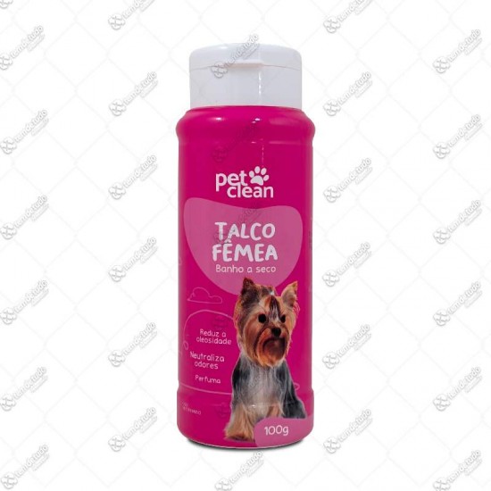 BANHO SECO FEMEA 100ML PET CLEAN