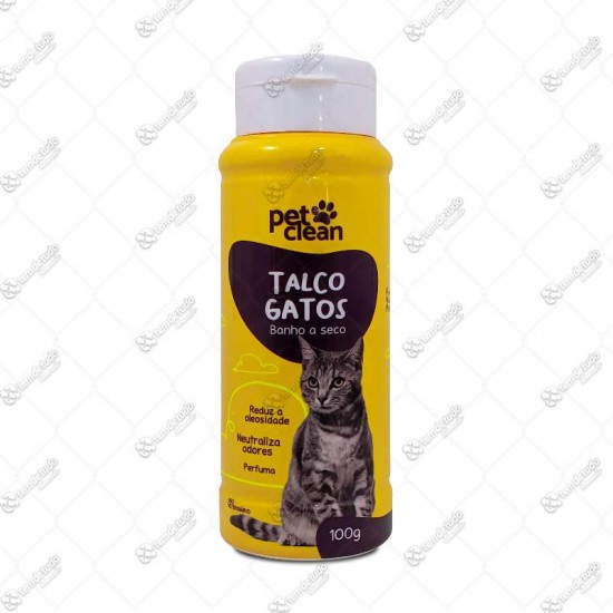 BANHO SECO GATOS 100ML PET CLEAN