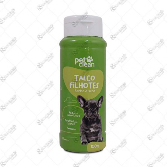 BANHO SECO FILHOTES 100ML PET CLEAN