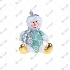 14893 - BONECO NEVE SENTADO BALI 18CM