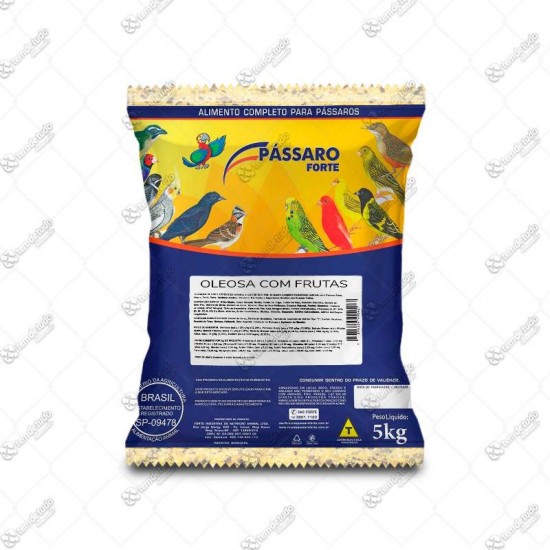 VITAMINA OLEOSA COM FRUTAS 5KG