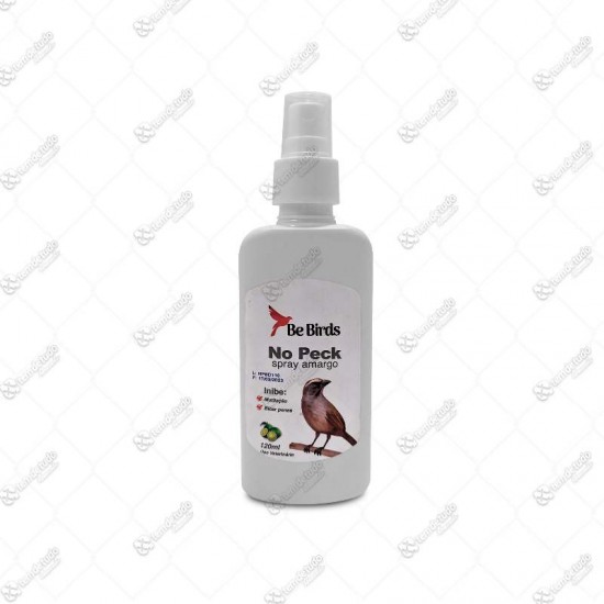 NO PECK SPRAY AMARGO 120ML BEBIRDS