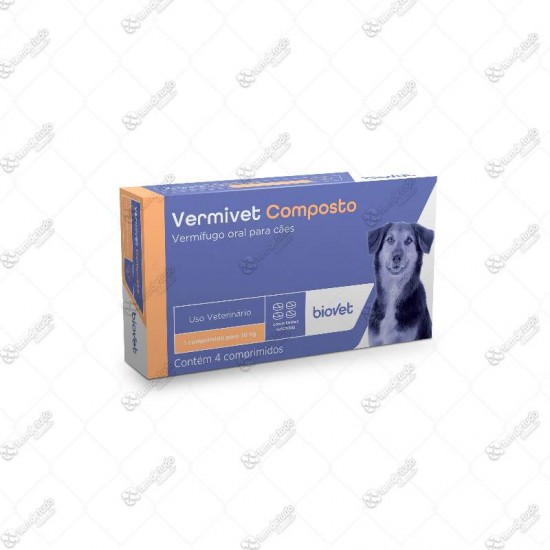 VERMIVET COMPOSTO CAES C/4 COMP