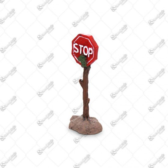 ENFEITE AQUARIO PLACA STOP