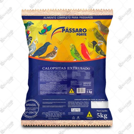 MISTURA CALOPSITA EXTRUSADO 5KG 