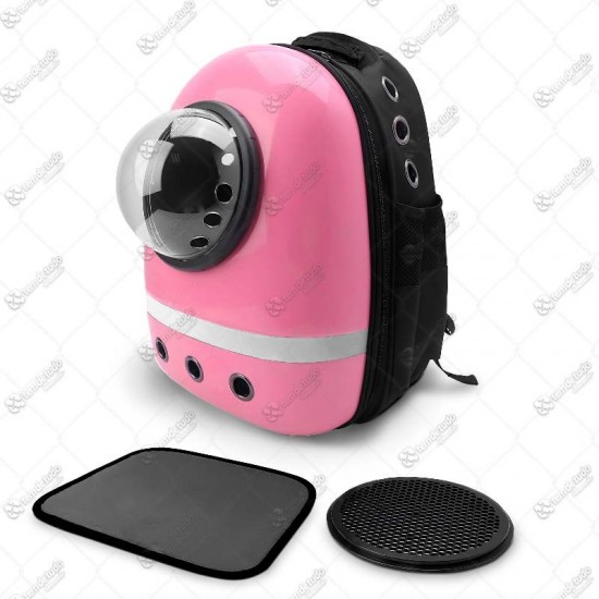 MOCHILA PET ESPACIAL ROSA