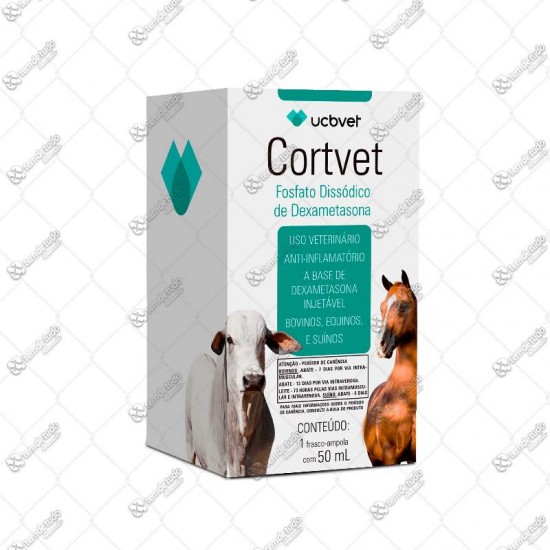 CORTVET ANTIFLAMATORIO INJETAVEL 50ML