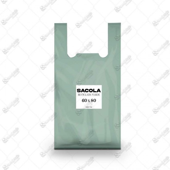 SACOLA RECICLADA COLOR GROSSA 60X80 3KG