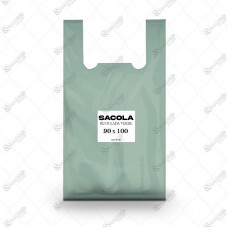 16790 - SACOLA RECICLADA COLOR GROSSA 90X100 3KG